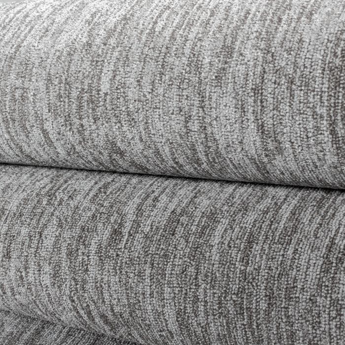 Nizza alfombra de bucle rectangular 80x150cm gris claro