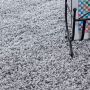 Life Shaggy alfombra pelo largo rectangular 80x150cm gris claro