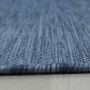 Mambo alfombra tejida plana rectangular 120x170cm azul