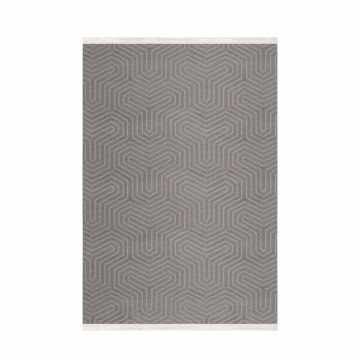 Style Veyza alfombra pelo corto rectangular 160x230cm moca