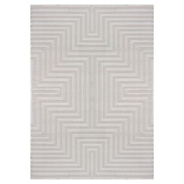 Sahara Veyra alfombra pelo corto rectangular 200x290cm plata