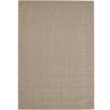 Loom alfombra pelo corto corredor 80x150cm beige