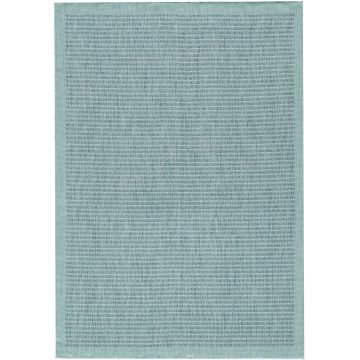 Giza alfombra de exterio rectangular 200x290cm azul