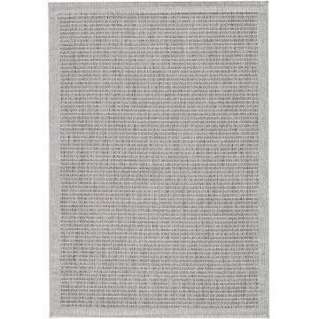 Giza alfombra de exterio rectangular 120x170cm gris
