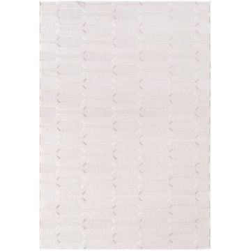 Doha Veyra alfombra pelo corto rectangular 140x200cm crema