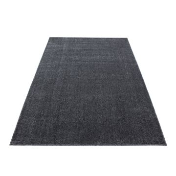 Ata alfombra pelo corto rectangular 280x370cm gris