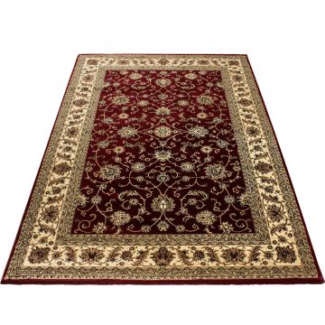 Marrakesh Layla alfombra pelo corto rectangular 80x150cm rojo