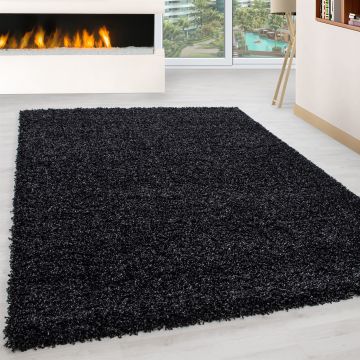 Life Shaggy alfombra pelo largo rectangular 300x400cm antracita