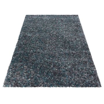 Enjoy Shaggy alfombra pelo largo rectangular 200x290cm azul