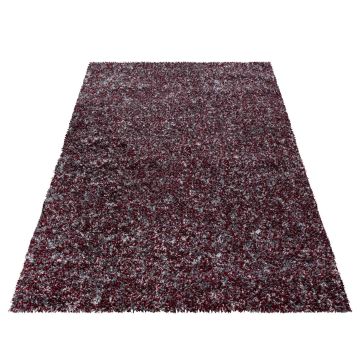 Enjoy Shaggy alfombra pelo largo rectangular 60x110cm rojo
