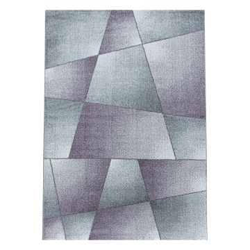 Rio Varie alfombra pelo largo rectangular 160x230cm morado
