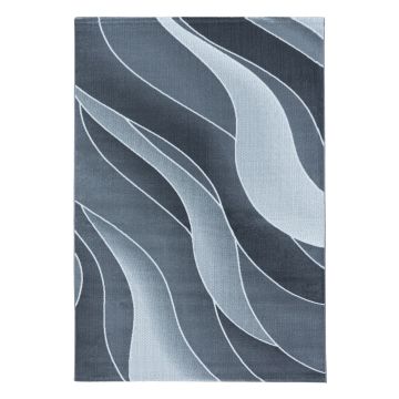 Costa Golf alfombra pelo corto rectangular 240x340cm gris