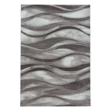 Costa Dalgy alfombra pelo corto rectangular 120x170cm marrón