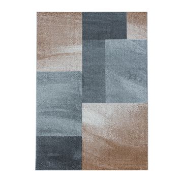 Efor Trapz alfombra pelo corto rectangular 240x340cm cobre