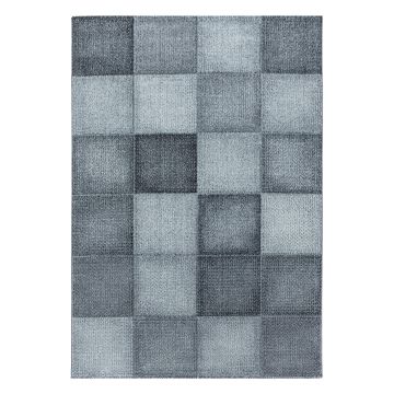 Ottawa Buz alfombra pelo corto rectangular 120x170cm gris