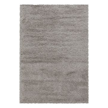 Fluffy Shaggy alfombra pelo largo rectangular 280x370cm beige
