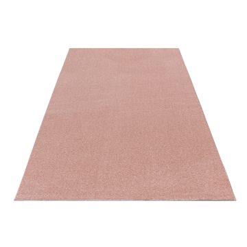 Ata alfombra pelo corto rectangular 240x340cm rosa