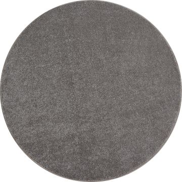 Ata alfombra pelo corto redondo Ø 200cm beige