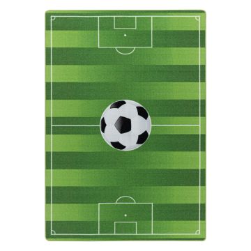 Play Campo de Fútbol alfombra de juego antideslizante habitación infantil de bucle rectangular 160x230cm