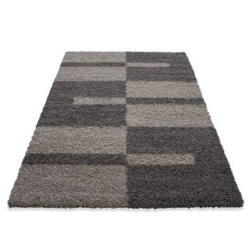 Gala Shaggy alfombra pelo largo rectangular 200x290cm topo
