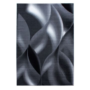 Plus Scala alfombra pelo corto rectangular 240x340cm negro