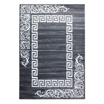 Miami Henna alfombra pelo corto rectangular 140x200cm gris