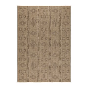 Dhaka Baita alfombra interior/exterior rectangular 280x370cm yute negro