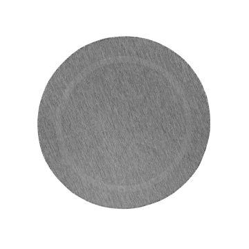 Relax Tranqua alfombra interior/exterior redondo Ø 120cm gris