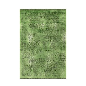 Elite Lunova alfombra pelo corto corredor 80x250cm verde