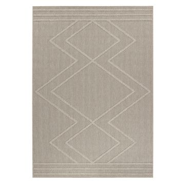 Patara Zigzag alfombra interior/exterior rectangular 160x230cm beige