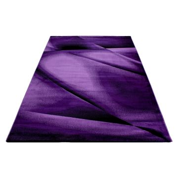 Miami Hios alfombra pelo corto rectangular 200x290cm morado