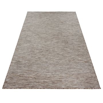 Mambo alfombra tejida plana rectangular 80x150cm beige