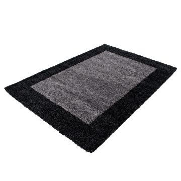 Life Shaggy Sombra alfombra pelo largo corredor 100x200cm antracita