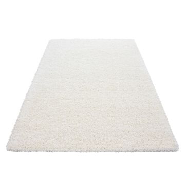 Dream Shaggy alfombra pelo largo rectangular 60x110cm crema