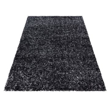 Enjoy Shaggy alfombra pelo largo rectangular 120x170cm antracita