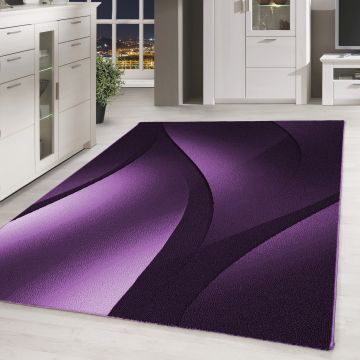 Plus Shadow alfombra pelo corto rectangular 80x150cm morado