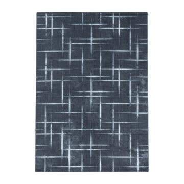 Costa Fisk alfombra pelo corto rectangular 240x340cm gris