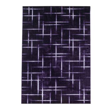 Costa Fisk alfombra pelo corto rectangular 240x340cm morado