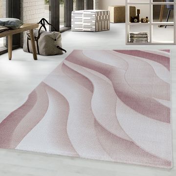 Costa Golf alfombra pelo corto rectangular 160x230cm rosa