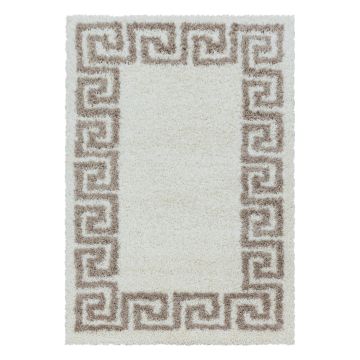 Hera Shaggy alfombra pelo largo rectangular 280x370cm beige