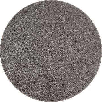 Ata alfombra pelo corto redondo Ø 120cm beige