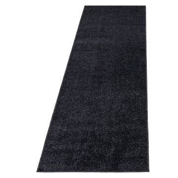 Ata alfombra pelo corto corredor 80x250cm antracita