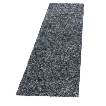 Enjoy Shaggy alfombra pelo largo corredor 80x250cm antracita