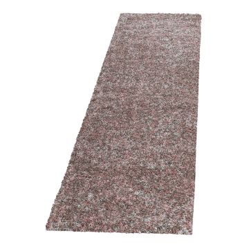 Enjoy Shaggy alfombra pelo largo corredor 80x250cm rose