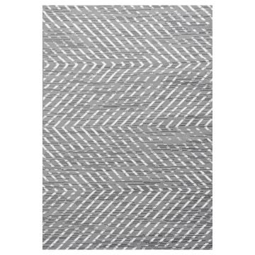 Base Swift alfombra pelo corto rectangular 240x340cm gris