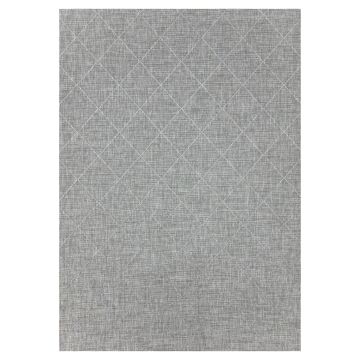 Zagora Plura alfombra interior/exterior rectangular 280x370cm gris