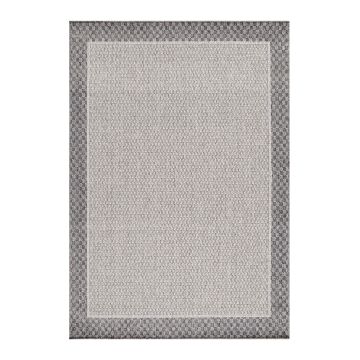 Aruba Aguli alfombra interior/exterior tejido plano corredor 80x250cm crema