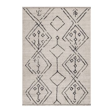 Taznaxt Tribal alfombra pelo corto rectangular 240x340cm beige