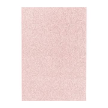 Nizza alfombra de bucle rectangular 60x100cm rosa