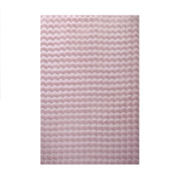 Ambiance 3D alfombra fluffy esponjoso pelo largo corredor 80x150cm rosa